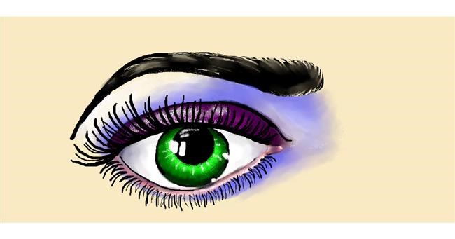 Augen-Zeichnung von Debidolittle