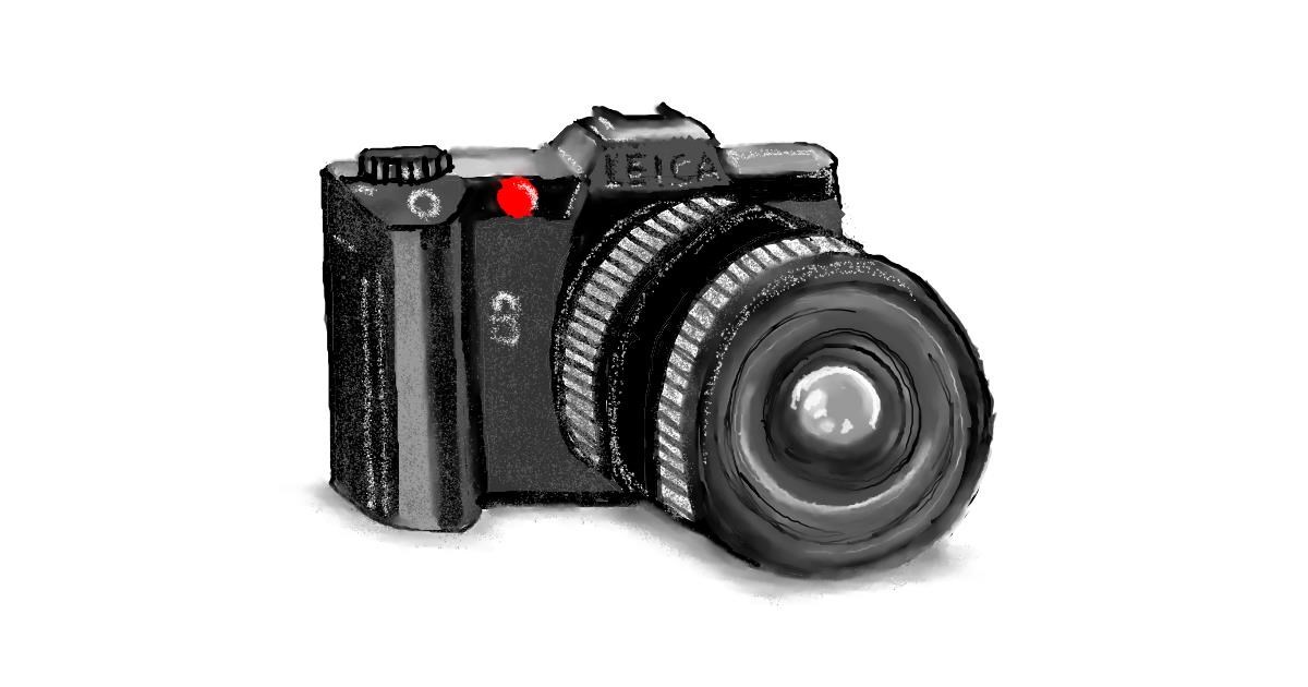 Drawing of Camera by Tim