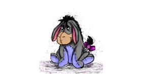Drawing of Donkey by SavedByGrace