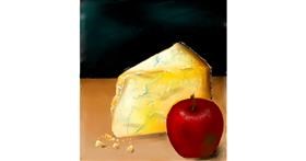Drawing of Cheese by Kelsey 