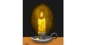 Svijeća - autor: GreyhoundMama