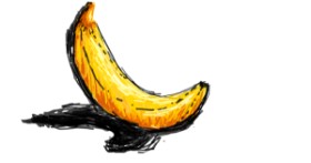 Drawing of Banana by stalin