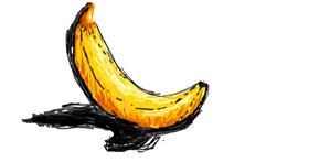 Drawing of Banana by stalin