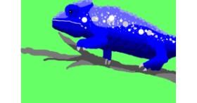 Drawing of Chameleon by Jack536