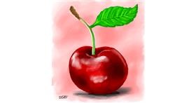 Kirsche-Zeichnung von GreyhoundMama