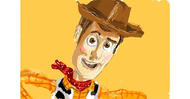 Drawing of Cowboy by luis