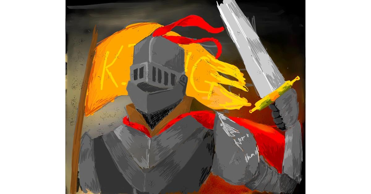Drawing of Knight by AlwaysN