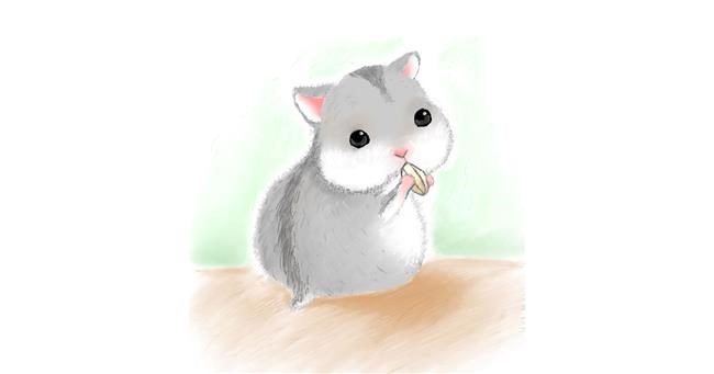Hamster-Zeichnung von Sofie