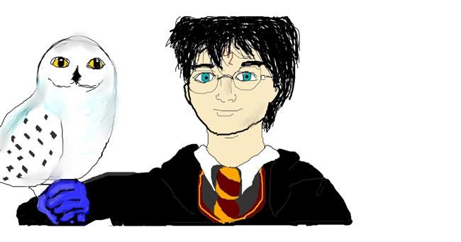 Drawing of Harry Potter by S.Elizabeth