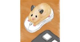Drawing of Hamster by KayXXXlee