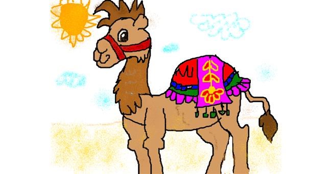 Drawing of Camel by SAFER FF