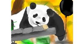 Drawing of Panda by Milo05