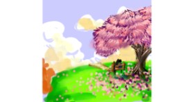 Drawing of Tree by Eyes