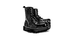 Drawing of Boots by Loz