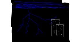 Drawing of Lightning by Vangelis