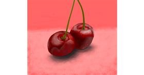 Kirsche-Zeichnung von Wendy :)