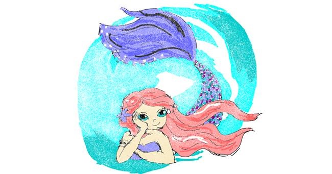 Drawing of Mermaid by ThasMe13