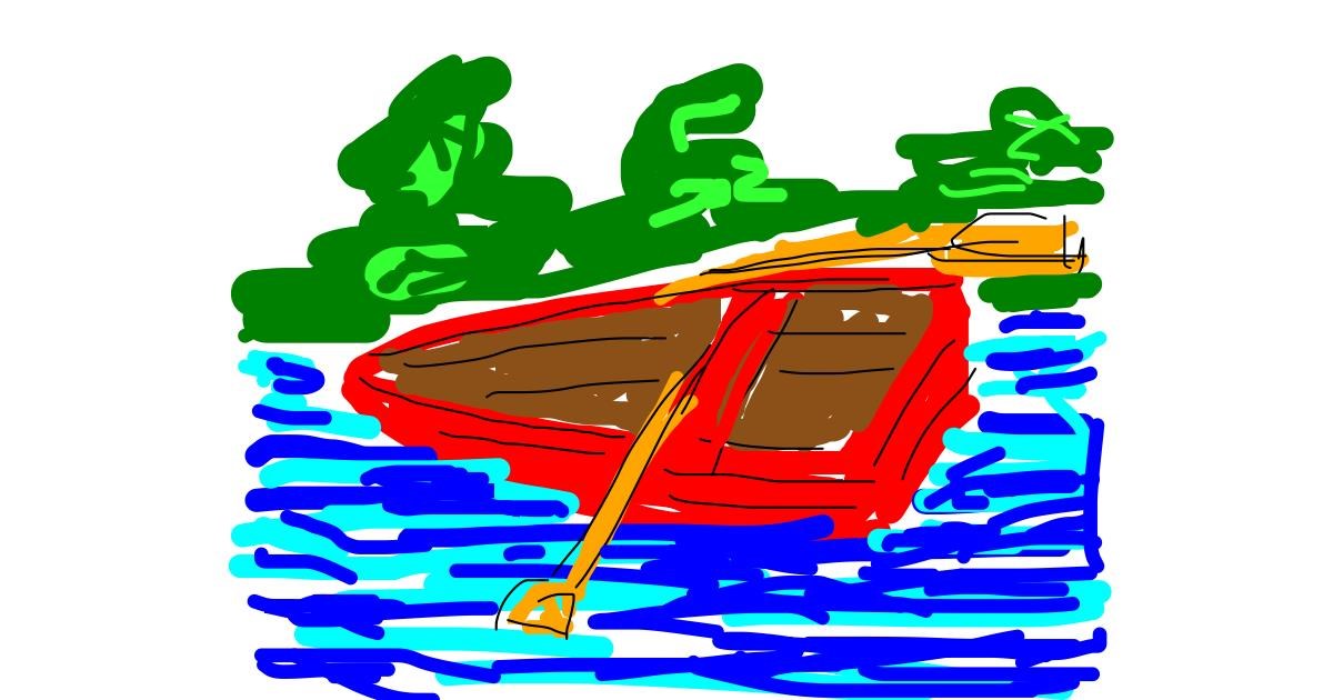 Drawing of Boat by Firsttry