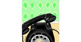 Drawing of Phone by GreyhoundMama