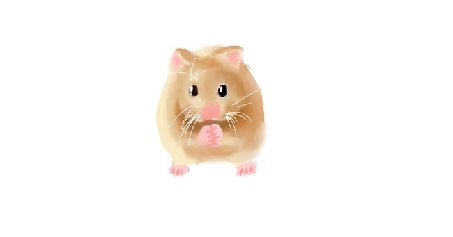 Drawing of Hamster by 🫧Maruchan🫧 🍜