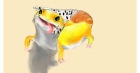 Drawing of Lizard by Unknown