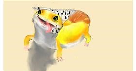 Drawing of Lizard by Unknown