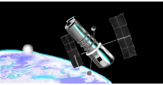 Drawing of Satellite by SAM AKA MARGARET 🙄 - Drawize Gallery!