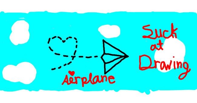 Flugzeug-Zeichnung von Jazzy