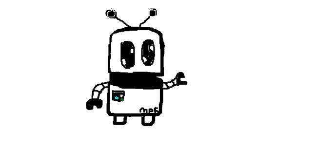 Drawing of Robot by MPK