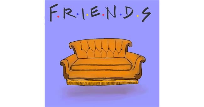Drawing of Couch by 😇