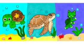 Drawing of Tortoise by Unknown