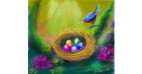 Drawing of Nest by Yasi