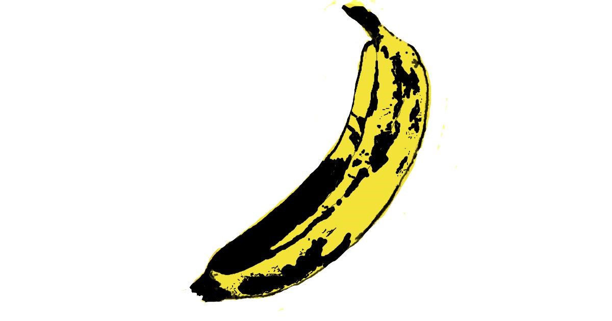 Drawing of Banana by Helena
