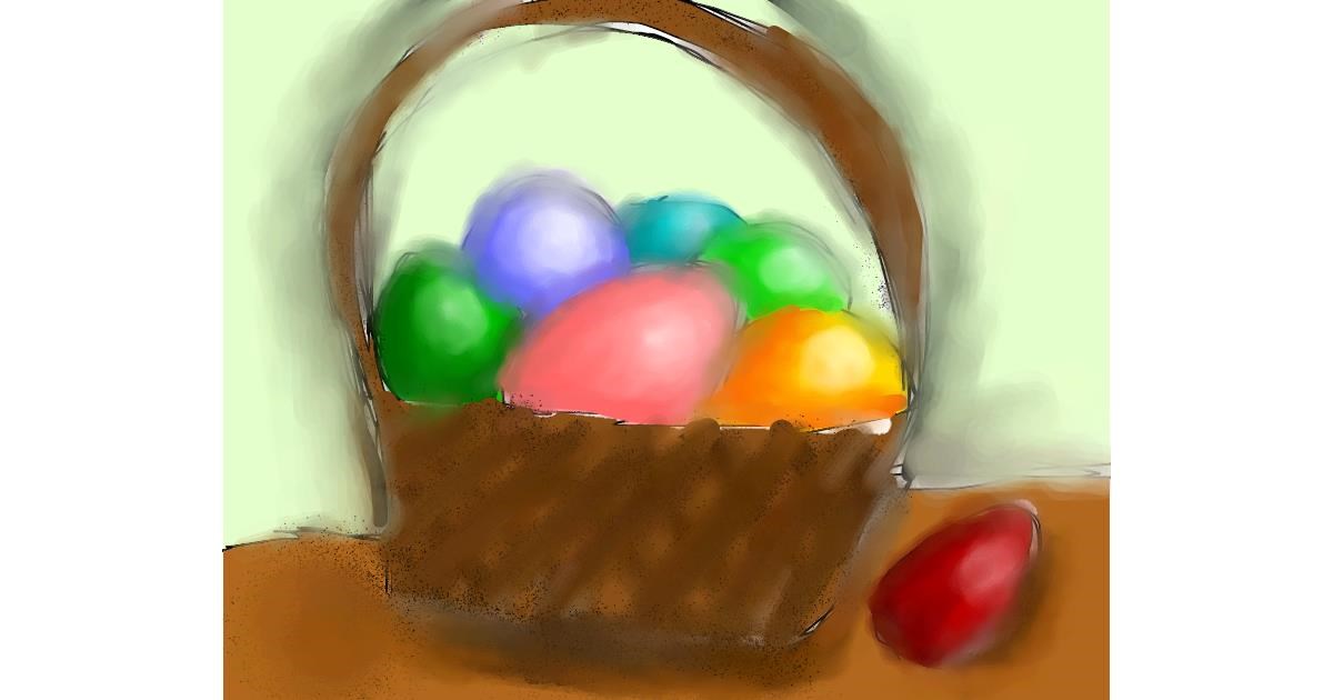 Drawing of Easter egg by НиКтО