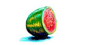 Wassermelone-Zeichnung von TheKroner