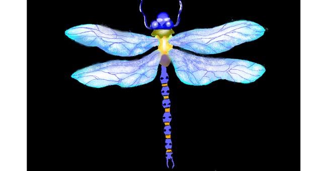 Drawing of Dragonfly by GJP