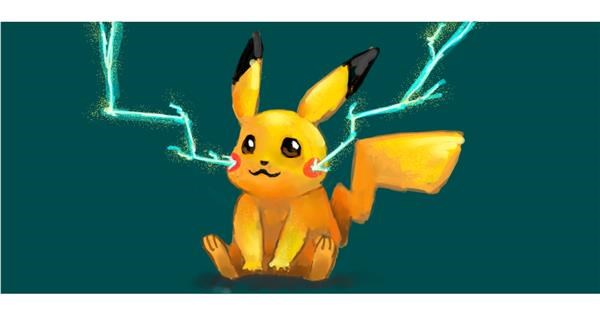 Drawing of Pikachu by shiNIN - Drawize Gallery!
