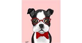 Brille-Zeichnung von GreyhoundMama