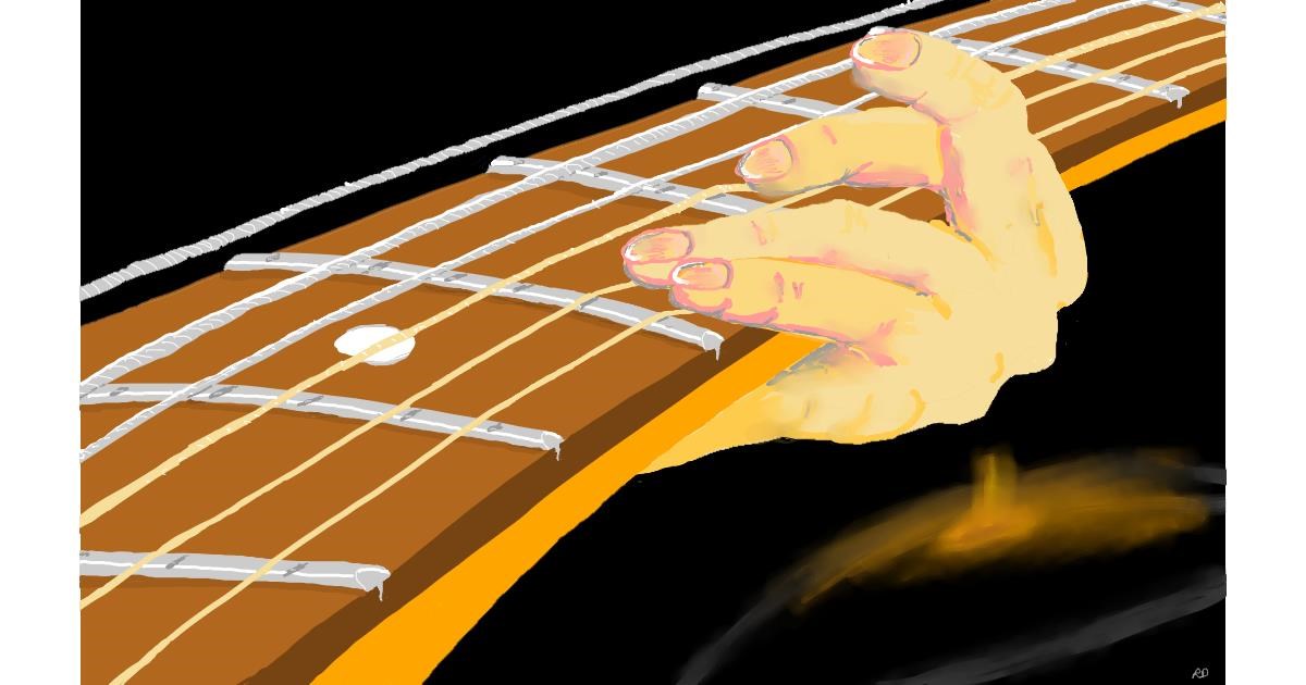 Watch Flowerpot Draw Guitar