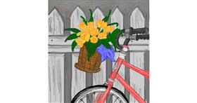 Drawing of Bicycle by KayXXXlee