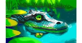 Drawing of Alligator by Herbert