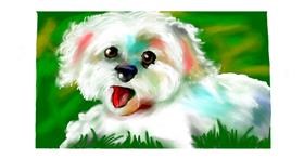 Hund-Zeichnung von DebbyLee