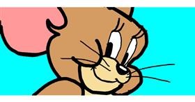 Drawing of Jerry (Tom & Jerry) by Rain