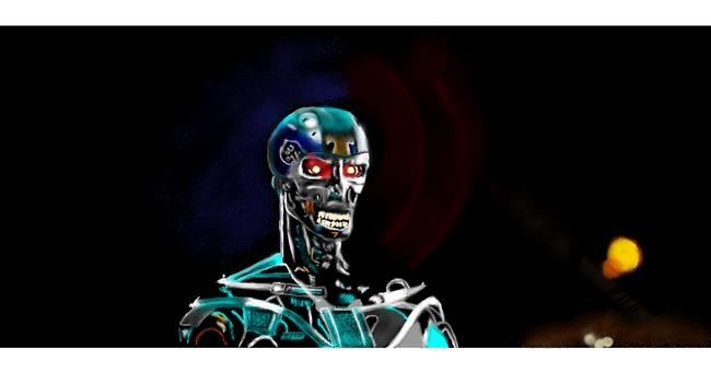 Drawing of Robot by Chaching