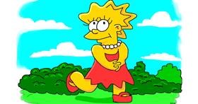 Lisa Simpson - autor: Swimmer 