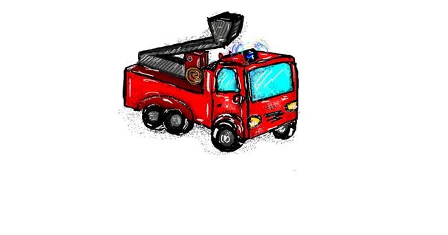 Feuerwehrauto-Zeichnung von Babyone