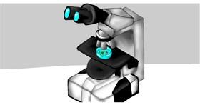 Drawing of Microscope by shelby