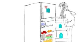 Drawing of Refrigerator by Sakura.vcッ