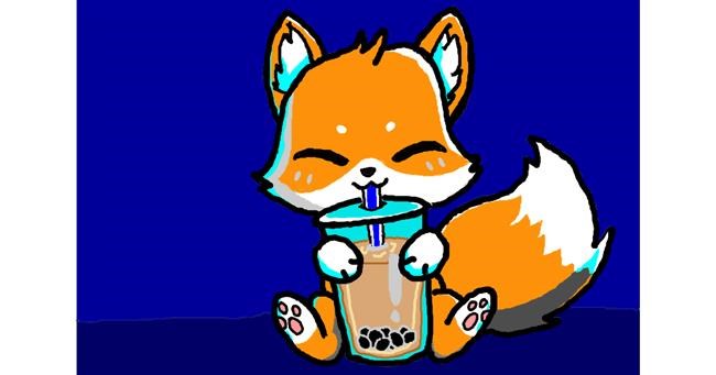 Drawing of Fox by InessaC