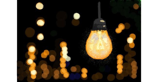 Drawing of Light bulb by smackerel